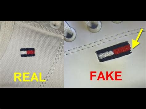 fake tommy hilfiger vs real shoes|is tommy jeans legit.